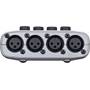 Zoom Podtrack™ P4 Four XLR mic inputs