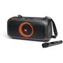 JBL PartyBox On-The-Go Includes JBL wireless microphone