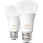 Philips Hue A19 White Ambiance Bulb 2-pack (800 lumens) Front