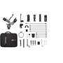 DJI Ronin RS 2 Pro Combo Shown with included splash-proof travel case, image transmitter, phone holder, focus motor, and cables