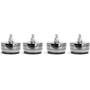 IsoAcoustics GAIA-TITAN Cronos 4-pack of isolation feet for improved musical performance with large floor-standing speakers