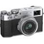 Fujifilm X100V The fixed 22mm lens offers a wide aperture that works great in low-light environments