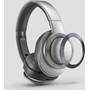 Cleer Flow Striking design with removable metal ear cup rings