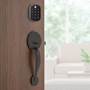 Yale Real Living Assure Lock SL Key-free Touchscreen Deadbolt (YRD256) with Z-Wave® Codes can be created or removed anytime