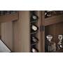 BDI Cosmo Bar 5720 Grooved horizontal wine rack (wine not included)