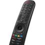LG 75UP8070PUA Magic Remote supports voice control with its built-in microphone