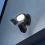 Ring Floodlight Cam Wired Pro 2000-Lumen motion-activated LEDs illuminate dark areas