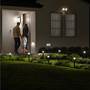 Ring Smart Lighting Solar Wall Light Expand your home's ring of security into your landscape with Ring's other smart lighting devices