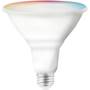 Satco Starfish RGB and Tunable White PAR38 LED Indoor/Outdoor Flood Bulb (1200 lumens) Front