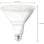 Satco Starfish RGB and Tunable White PAR38 LED Indoor/Outdoor Flood Bulb (1200 lumens) Other