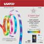 Satco Starfish T20 RGB and Tunable White LED Indoor Tape Light (6 feet) Other