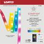 Satco Starfish T20 RGB and Tunable White LED Outdoor Tape Light (16 feet) Other