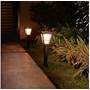 Philips Hue Econic White and Color Ambiance Outdoor Extension Pedestal (600 lumens) From warm to cool white