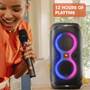 JBL PartyBox 110 with 2 JBL Wireless Mics 12 hours playtime