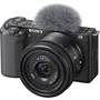Sony Alpha ZV-E10 Vlog Camera Kit Lens cap included in the box