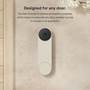 Google Nest Doorbell (battery) Battery powered but works with most existing wired doorbell chimes