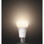 Philips Hue White A19 Bulb (1100 lumens) Delivers dimmable warm, white light