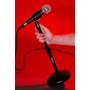 Gator Frameworks Desktop Mic Stand If you're in the moment, the stand is light enough to pick up and go for a bit