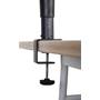 Gator Frameworks Desktop Clamp-On Studio Monitor Stands Clamps to desktop surfaces up to 2-1/4