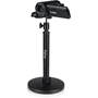 Gator Frameworks Camera Mount Mic Stand Adapter With attached video camera (stand and camera sold separately)