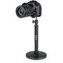 Gator Frameworks Camera Mount Mic Stand Adapter With attached DSLR (stand and camera sold separately)