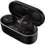 JVC HA-FW1000T Earbuds shown inside charging case