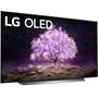 LG OLED77C1PUB Self-illuminating OLED (Organic Light Emitting Diode) display panel produces infinite picture contrast