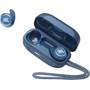 JBL Reflect Mini NC Sweat-proof, wire-free noise-canceling earbuds with charging case
