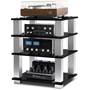 NorStone Designs Square HiFi Each shelf supports up to 110 lbs. (components not included)