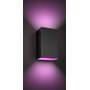 Philips Hue White/Color Resonate Outdoor Wall Light Add a bold pop of purple to your porch