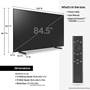 Samsung QN85Q60B Dimensions
