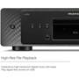 Marantz CD60 Play high-res files from an external drive using the front-panel USB input