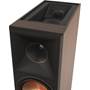 Klipsch Reference Premiere RP-8060FA II Close-up of tweeter and Atmos speaker