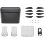 DJI Mini 3 Pro Fly More Kit Includes two flight batteries, charging hub, shoulder bag, data cable, and spare propellers