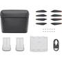 DJI Mini 3 Pro Fly More Kit Plus Includes two "plus" flight batteries, charging hub, shoulder bag, data cable, and spare propellers