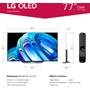 LG OLED77B2PUA Dimensions