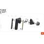 JBL Tune 230 Exploded view shows four built-in mics for noise cancellation