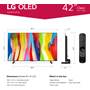 LG OLED42C2PUA Dimensions