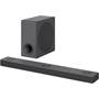 LG S80QY Matching powered sound bar and subwoofer delivers 3.1.3-channel sound