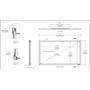 Stewart Filmscreen WallScreen Deluxe Frame specs
