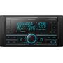 Kenwood Excelon DPX395MBT Shown with included trim bezel to work with installation kits we offer