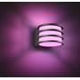Philips Hue White/Color Lucca Outdoor Wall Light Choose from over 16 million colors and 50,000 shades of white light