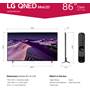 LG 86QNED85UQA Dimensions from manufacturer may vary slightly from Crutchfield's measurements