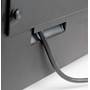 SunBrite™ SB-P2-32-1K-BL Cable exiting weatherproof media bay