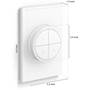 Philips Hue Tap Dial Switch Compact wireless remote control