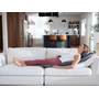HoMedics Total Recline Shiatsu Massage Cushion Use it reclined on a couch
