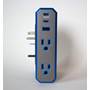 Austere V Series Power Side view, showing two AC outlets and the three USB charging ports
