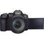 Canon EOS R6 Mark II L Series Zoom Kit Shown with screen extended