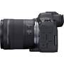Canon EOS R6 Mark II Zoom Kit Left side view with lens