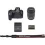 Canon EOS R6 Mark II Zoom Kit Shown with included accessories